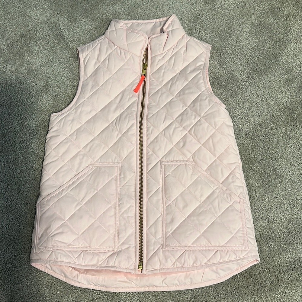 Crewcuts J. Crew Girls Quilted Vest Size 4/5